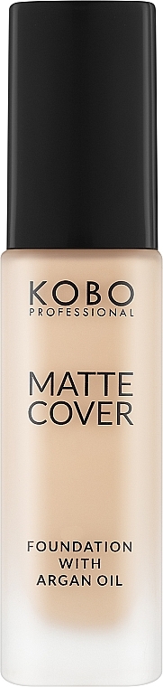 Mattierende Foundation - Kobo Professional Matte Cover Foundation With Argan Oil — Bild N1