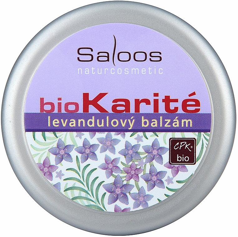 Bio-Balsam für den Körper Lavendel - Saloos 