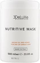 Maske für trockenes und strapaziertes Haar - 3DeLuXe Nutritive Mask — Bild N1