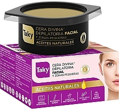 Düfte, Parfümerie und Kosmetik Enthaarungswachs für das Gesicht mit natürlichen Ölen - Taky Facial Depilatory Wax With Natural Oils