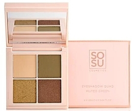 Lidschatten-Palette - Sosu by SJ Green Eyeshadow Quad — Bild N1