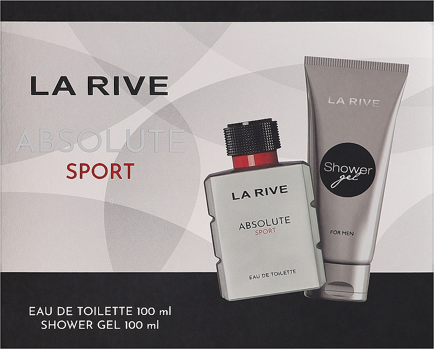 La Rive Absolute Sport - Duftset (Eau de Toilette 100ml + Duschgel 100ml) — Bild N1