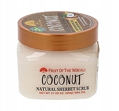 Düfte, Parfümerie und Kosmetik Natürliches Peeling-Sorbet Kokosnuss - Wokali Natural Sherbet Scrub Coconut