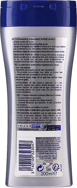 Shampoo für graues Haar - Eugene Perma Biorene Argent Shampoo — Bild N2