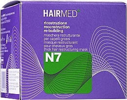 Düfte, Parfümerie und Kosmetik Nährende Restrukturierungsmaske für dickes Haar N7 - Hairmed N7 Re-building