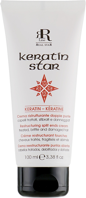Creme für behandeltes, sprödes und geschädigtes Haar - RR Line Keratin Star — Bild N1