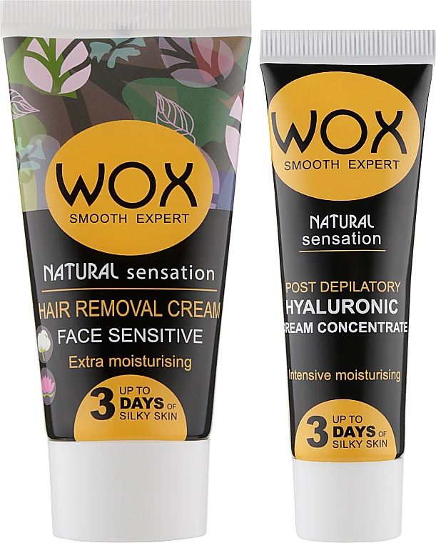 Gesichtsenthaarungscreme Sensitive - WOX Smooth Expert Hair Removal Cream Face — Bild N2