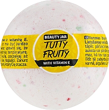 Düfte, Parfümerie und Kosmetik Badebombe mit Vitamin E - Beauty Jar Tutty Fruity