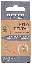Düfte, Parfümerie und Kosmetik Zahnseide 50 m - Beter Dental Care Activated Charcoal Dental Floss