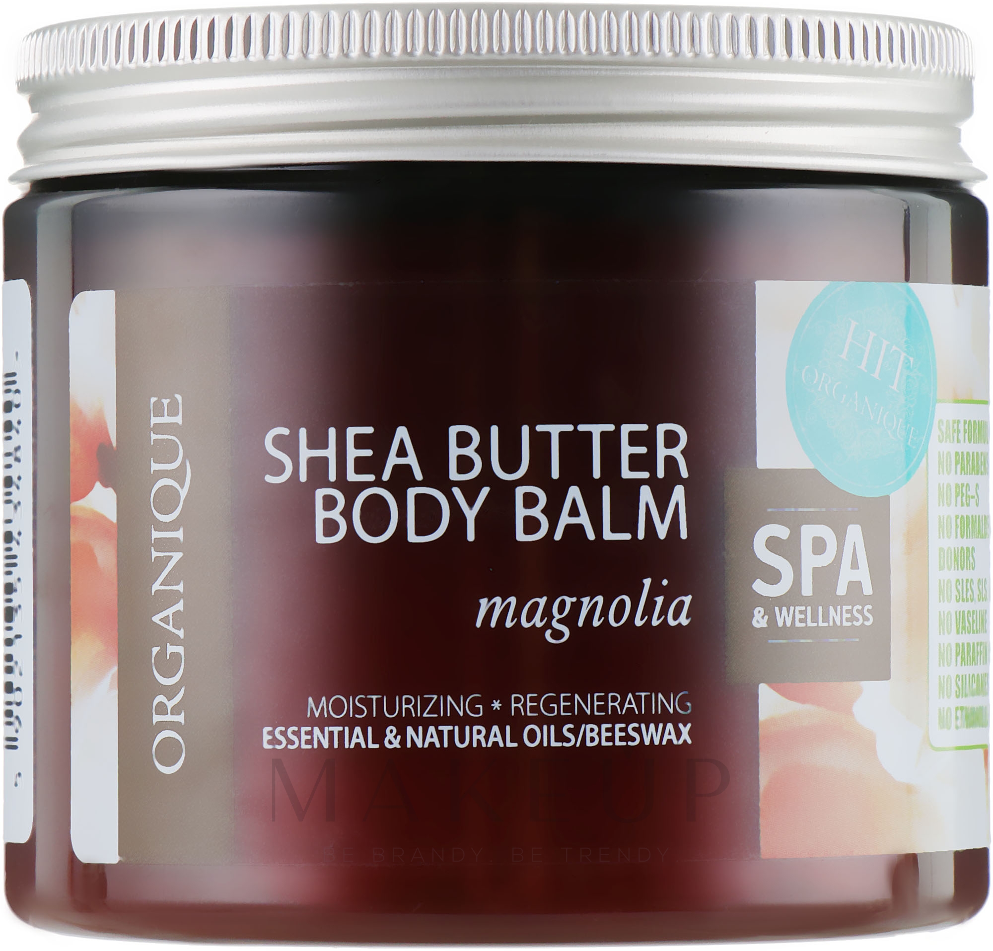 Feuchtigkeitsspendender und regenerirender Körperbalsam Magnolie - Organique Shea Butter Body Balm Magnolia  — Bild 200 ml