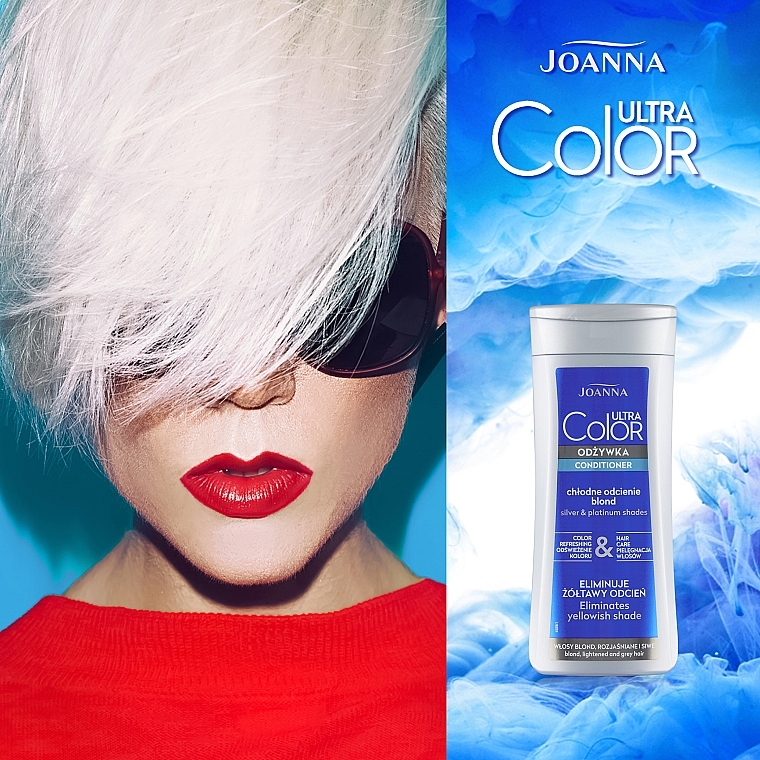 Conditioner für gebleichte und graue Haare - Joanna Ultra Color System — Bild N3