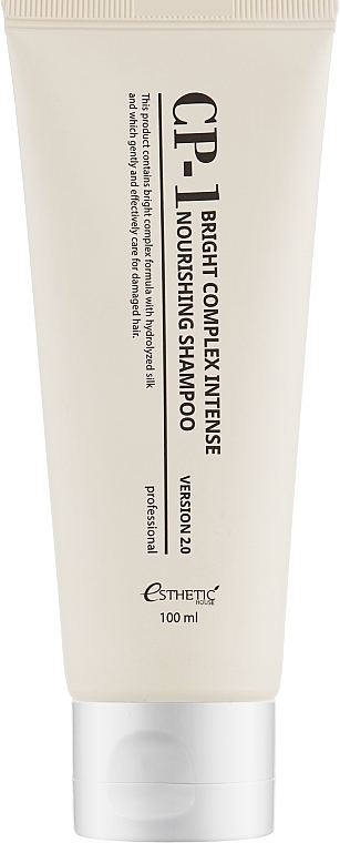 Shampoo mit hydrolysiertem Weizenprotein, Kollagen und Jojobasamenöl - Esthetic House CP-1 Bright Complex Intense Nourishing Shampoo — Bild N1