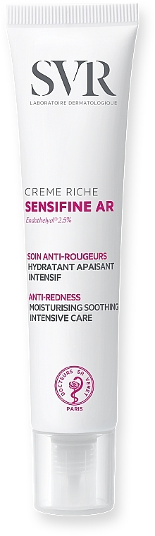 Intensiv feuchtigkeitsspendende Gesichtscreme - SVR Sensifine AR Anti-Redness Moisturizing Creme Riche — Foto N1