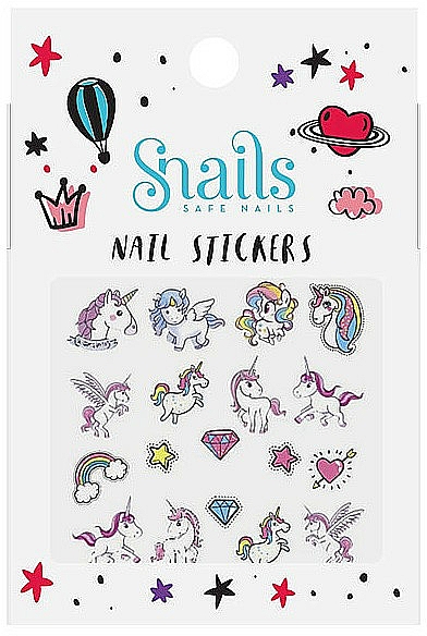 Dekorative Nagelsticker - Snails Nail Stickers (1 St.) — Bild N1