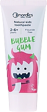 Kinderzahnpasta mit Kaugummi-Geschmack - Nordics Natural Kids Bubble Gum Toothpaste — Bild N3