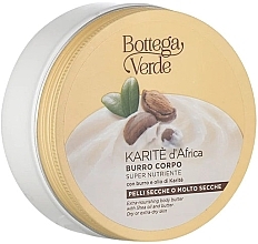 Pflegende Körperbutter mit Sheabutter - Bottega Karite D'Africa Body Butter — Bild N1