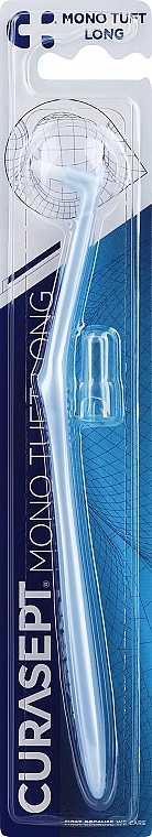 Einbüschel-Zahnbürste 9 mm grau - Curaprox Curasept Mono Tuft Long Toothbrush — Bild N1