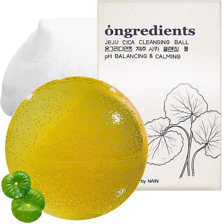 Reinigungsball - Ongredients Jeju Cica Cleansing Ball — Bild N1