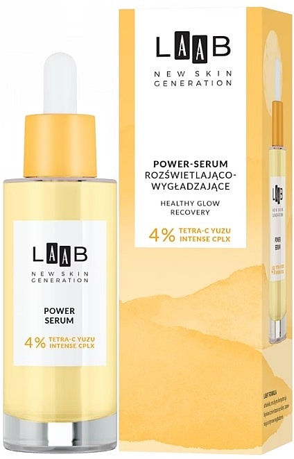 Aufhellendes und glättendes Gesichtsserum - AA Cosmetics LAAB Power Serum  — Bild N1