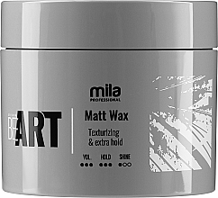 Düfte, Parfümerie und Kosmetik Mattes Haarwachs - Mila Professional BeART Matt Wax