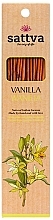 Düfte, Parfümerie und Kosmetik Duftstäbchen Vanille - Sattva Vanilla