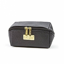 Kosmetiktasche, schwarz - L.A. Colors Small Cosmetic Bag — Bild N1