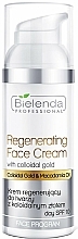 Regenerierende Gesichtscreme mit kolloidalem Gold SPF 10 - Bielenda Professional Regenerating Face Cream — Bild N1