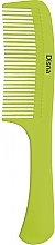 Haarkamm 22.5 cm mit abgerundetem Griff hellgrün - Disna Beauty4U — Bild N1
