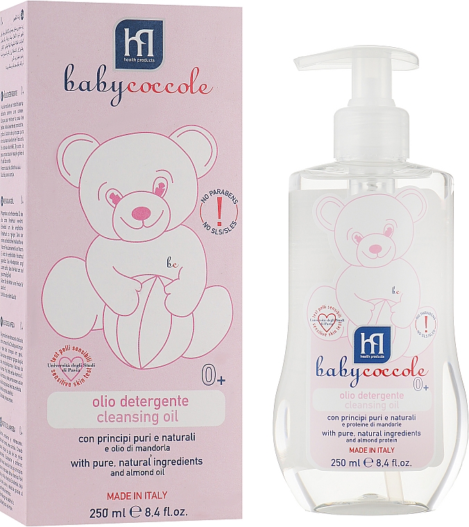 Sanftes und feuchtigkeitsspendendes Körperöl für Babys - Babycoccole Cleansing Oil — Bild N2