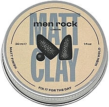 Düfte, Parfümerie und Kosmetik Haarstylingwachs mit mattem Effekt Starker Halt - Men Rock Matt Clay High Hold Matt Finish
