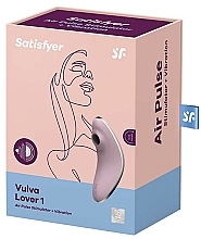 Klitoris-Stimulator - Satisfyer Vulva Lover 1 Air Pulse Stimulator & Vibrator Violet  — Bild N2