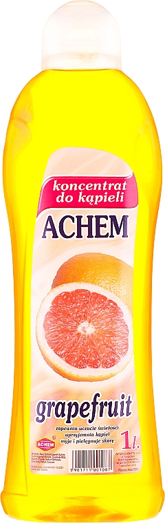 Badekonzentrat "Grapefruit" - Achem Concentrated Bubble Bath Grapefruit — Bild N1