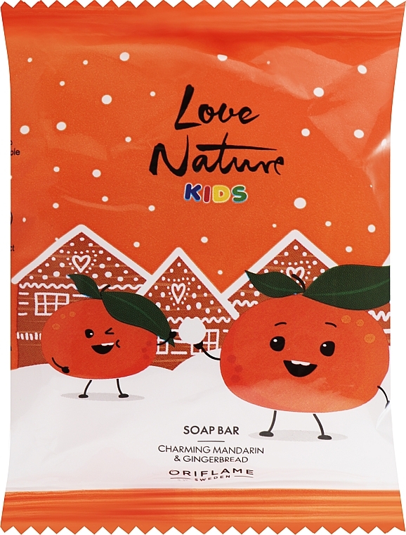 Babyseife mit Mandarinen- und Lebkuchenduft  - Oriflame Love Nature Kids — Bild N1