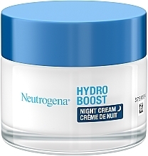 Düfte, Parfümerie und Kosmetik Feuchtigkeitsspendende Nachtcreme für das Gesicht mit Hyaluronsäure und pflanzlicher Trehalose - Neutrogena Hydro Boost Sleeping Cream