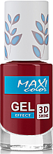 Düfte, Parfümerie und Kosmetik Nagellack - Maxi Color Gel Effect New Palette