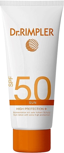 Sonnenschutz-Körperlotion - Dr. Rimpler Sun High Protection+ SPF 50 — Bild N1
