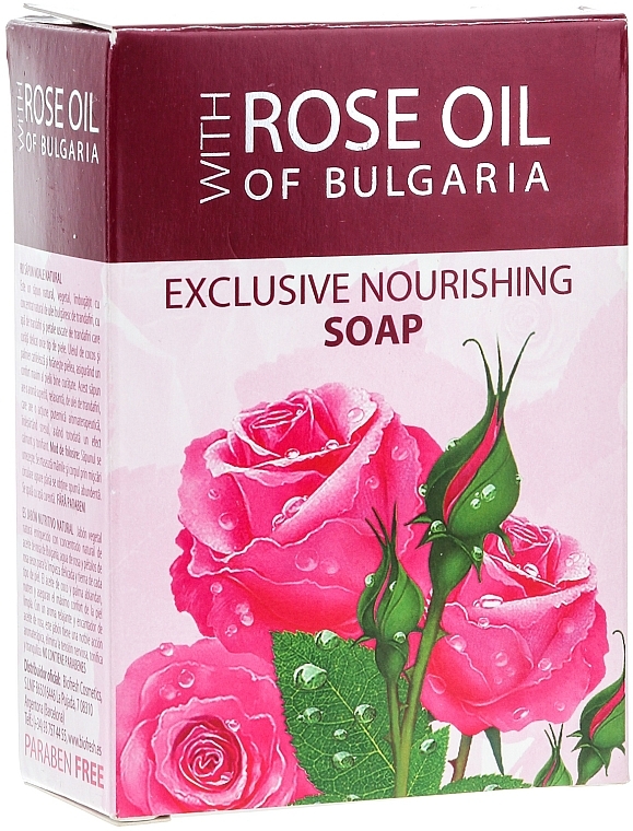 Naturseife mit Rosenöl - BioFresh Regina Floris Exclusive Nourishing Soap — Bild N2