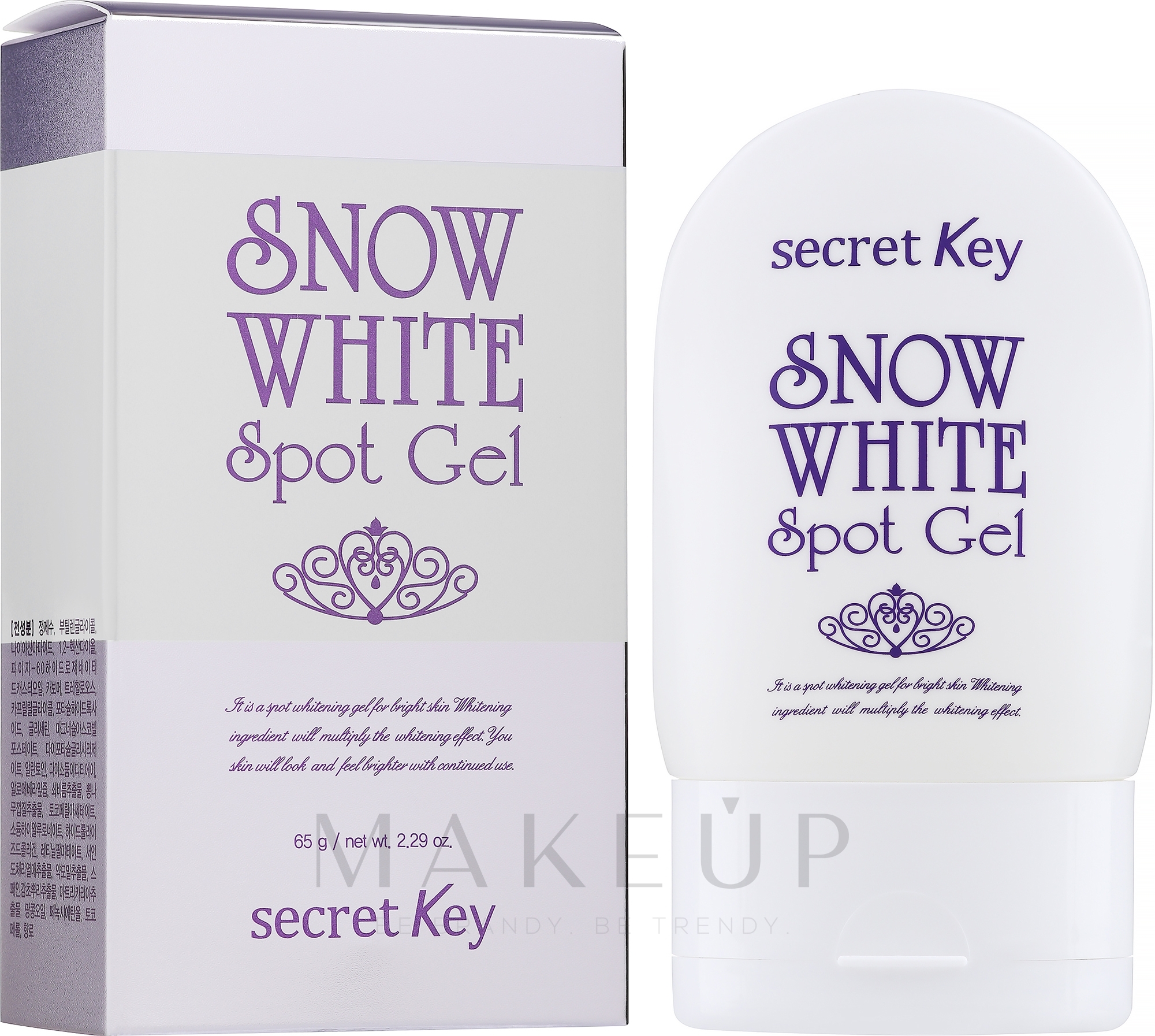 Aufhellendes Spot-Gel - Secret Key Snow White Spot Gel — Bild 65 g
