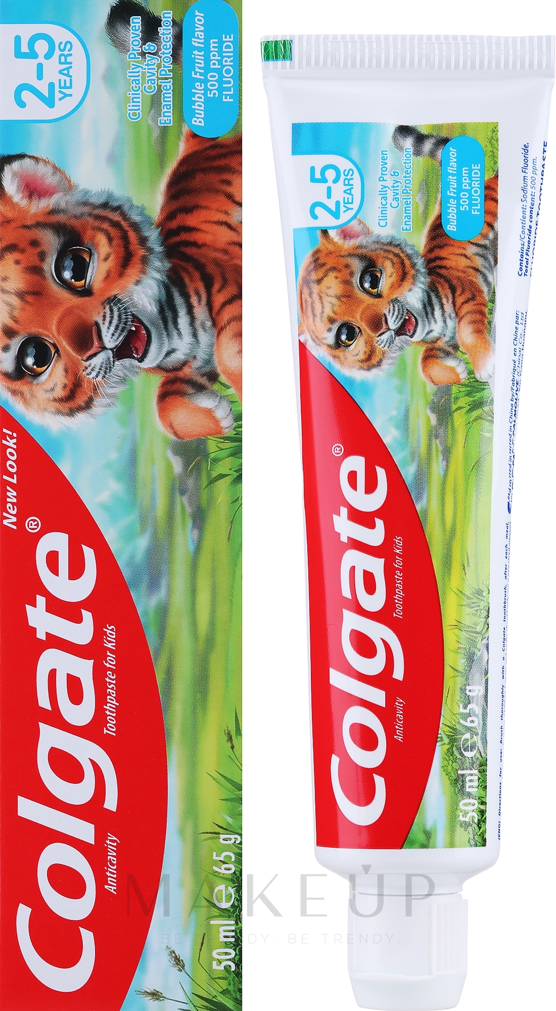Kinderzahnpasta 2-5 Jahre - Colgate Toddler Bubble Fruit Anticavity Toothpaste For 2-5 Years Kids — Bild 50 ml