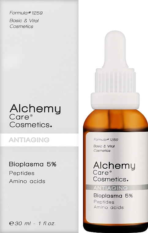 Anti-Aging-Gesichtsserum - Alchemy Care Cosmetics Antiaging Bioplasma 5% — Bild N2