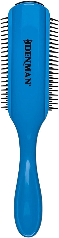 Haarbürste D4 blau - Denman Original Styling Brush D4 Santorini Blue — Bild N2