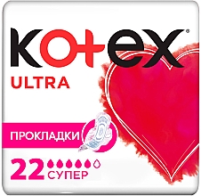 Düfte, Parfümerie und Kosmetik Damenbinden 22 St. - Kotex Ultra Super Quadro
