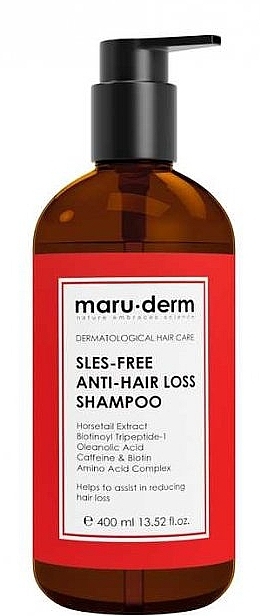 Shampoo gegen Haarausfall - Maruderm Cosmetics Sles-Free Anti-Hair Loss Shampoo  — Bild N1