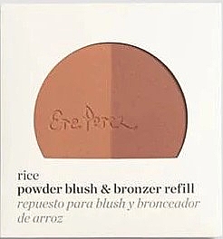 Rouge-Bronzer für das Gesicht - Ere Perez Rice Powder Blush & Bronzer Refill — Bild N1
