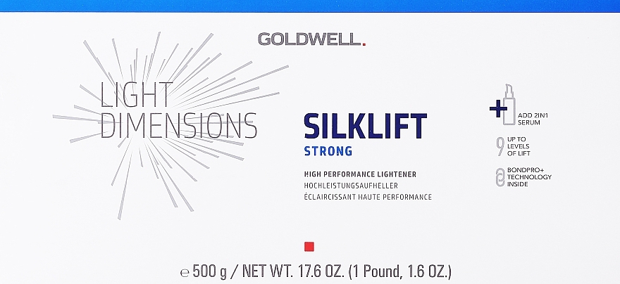 Haaraufheller - Goldwell Silklift Strong High Performance Lightner — Bild N1