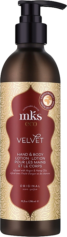 Lotion für Hände und Körper - MKS Eco Hand & Body Lotion Velvet Original Scent — Bild N1