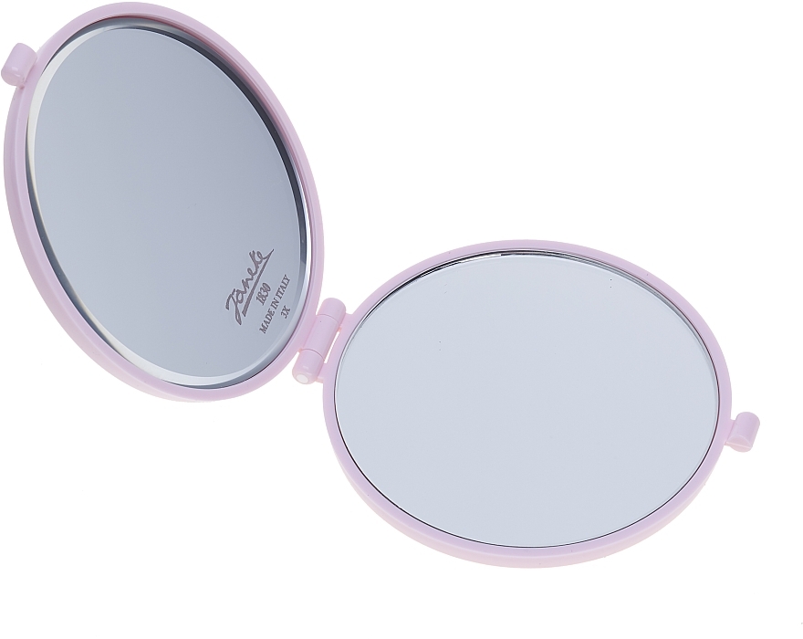 Taschenspiegel 94448 D 73 mm rosa - Janeke Round Mirror Pink — Bild N2
