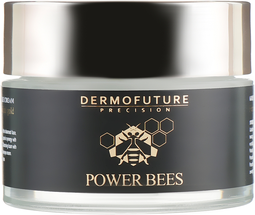 Schützende Anti-Falten Gesichtscreme für Tag und Nacht - Dermofuture Power Bees Protective Anti-wrinkle Cream — Foto N2