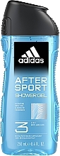 Duschgel - Adidas 3in1 After Sport Hair & Body Shower — Bild N1