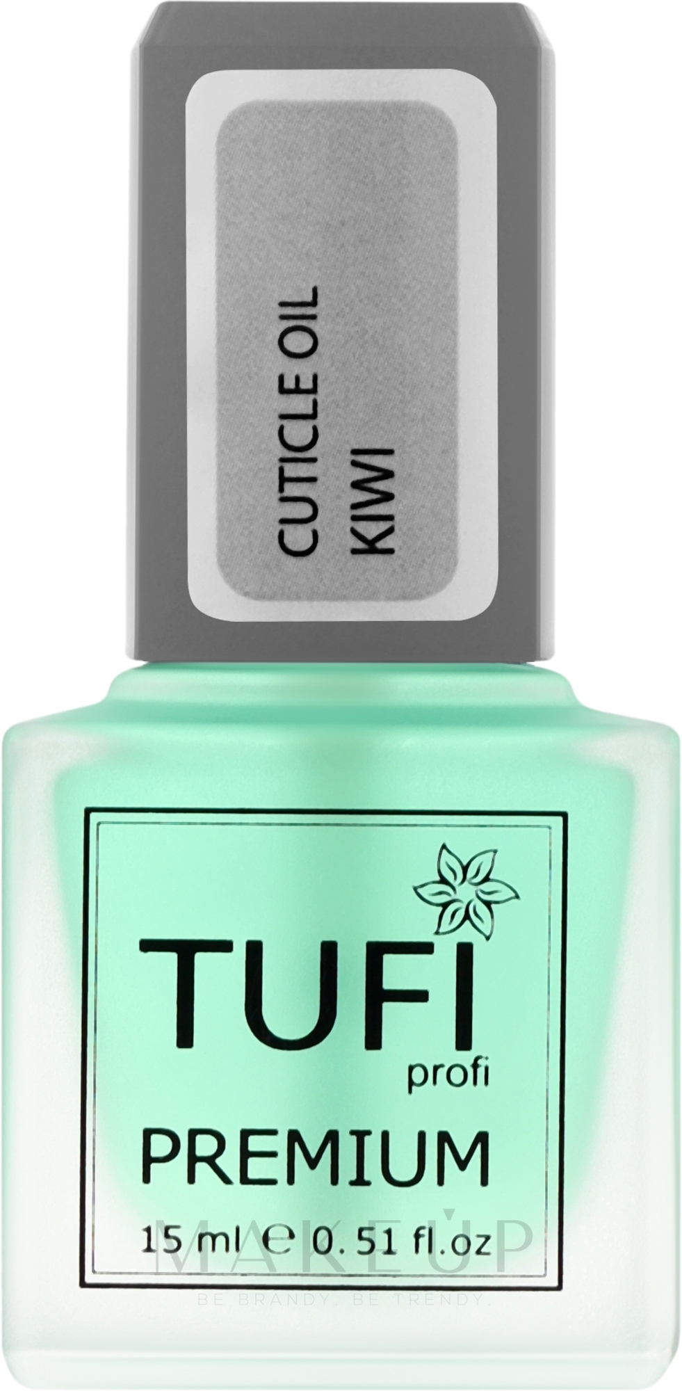 Nagelhautöl mit Pinsel Kiwi - Tufi Profi Premium Cuticle Oil — Bild 15 ml